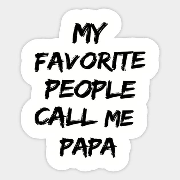 papa Sticker by khalid12